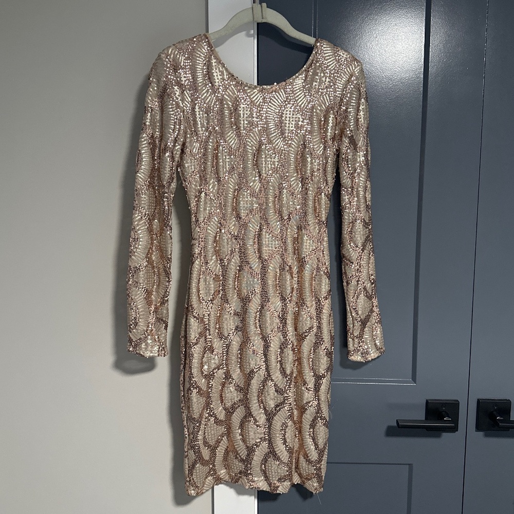 Sequins Cocktail Dress